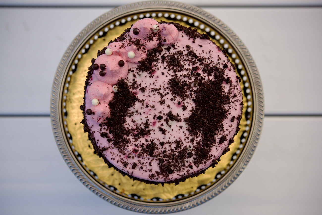 Marble Marionberry Cake