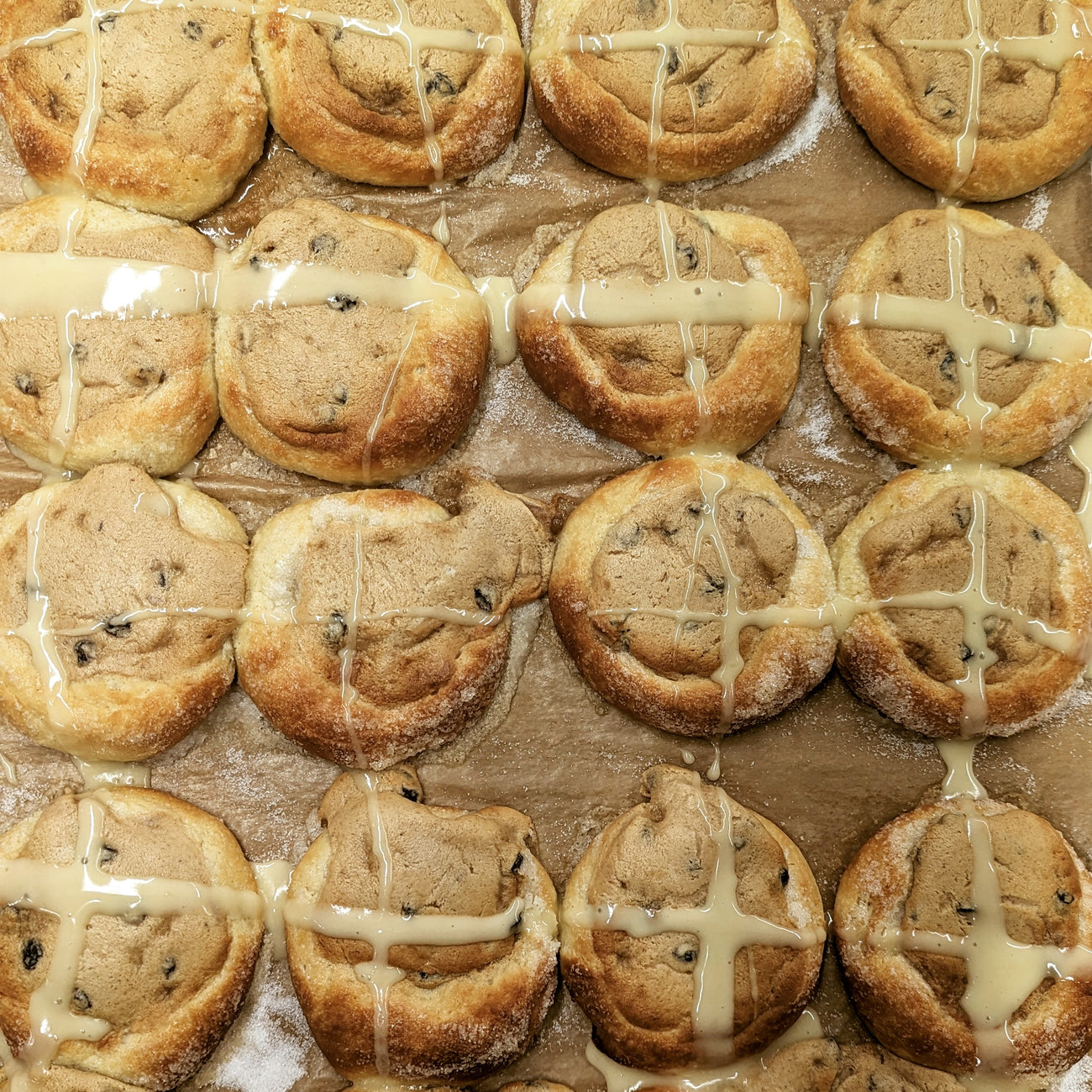 Hot Cross Brioche